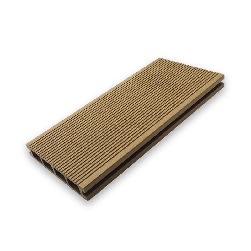 Easy to Install Wood Grain PE Decking