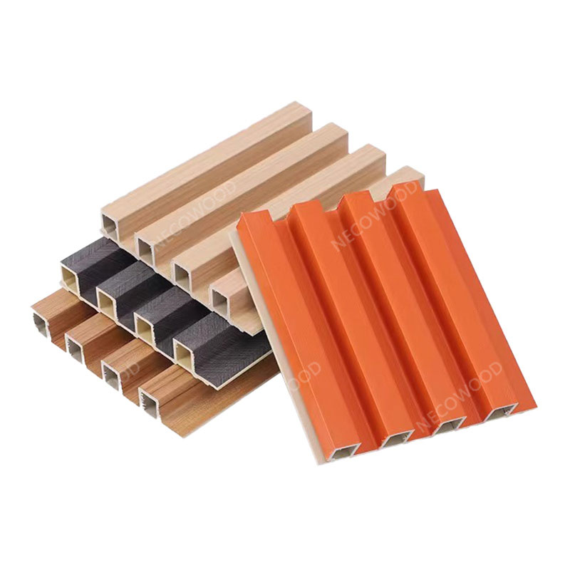 WPC Bamboo Fiber Grille Great Wall Panel WPC Bamboo Fiber Grille Great Wall Panel