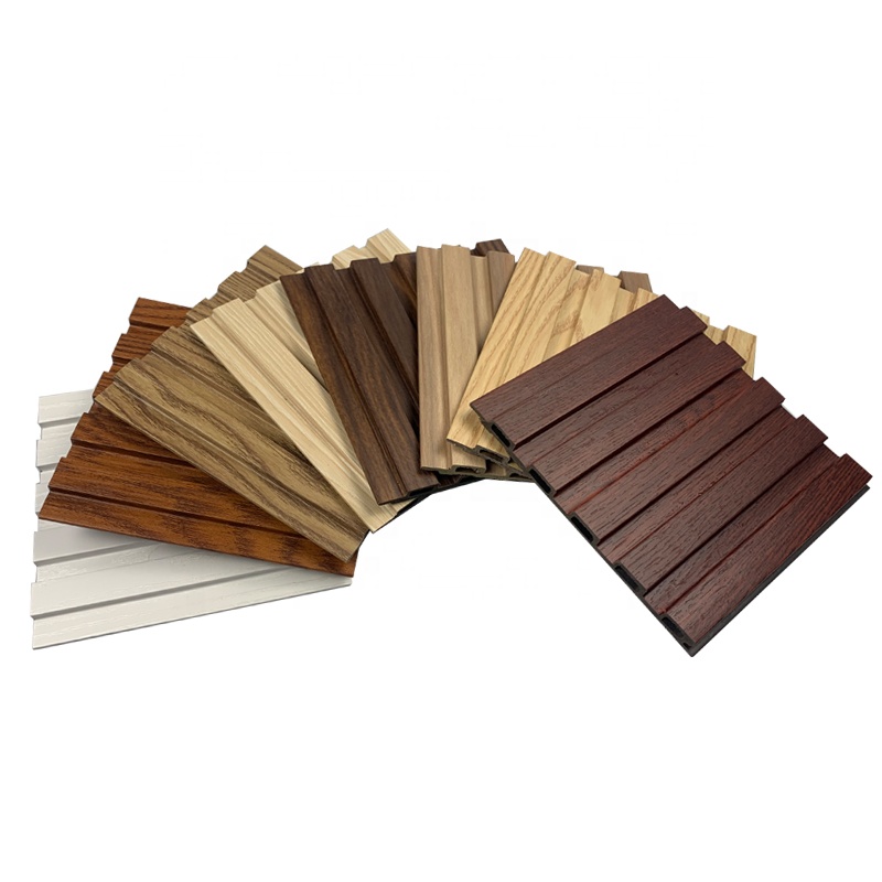 #1 Indoor Fluted Wall Panel Boards Interior Devorative Wood Plastic Composite WPC wall panel