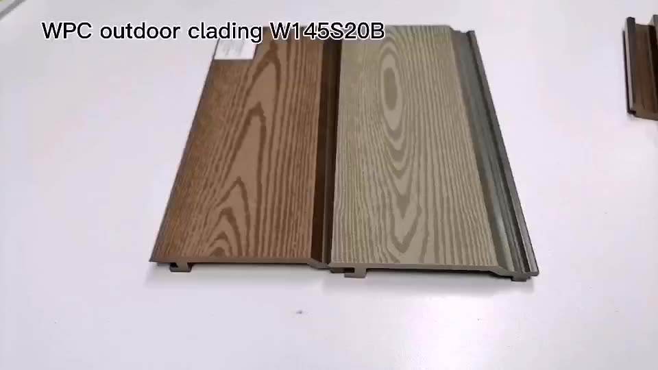 #23 External Cladding Curtain Wall Terracotta Facade Panel Wood Plastic Composite